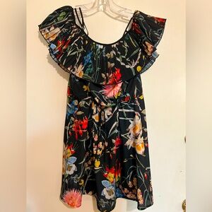 NWT Delfí floral mini dress szM MSRP $308